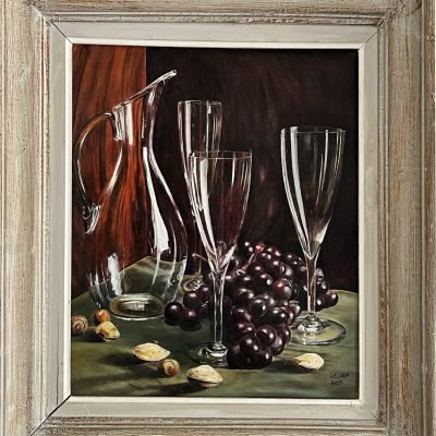 Verres et carafe